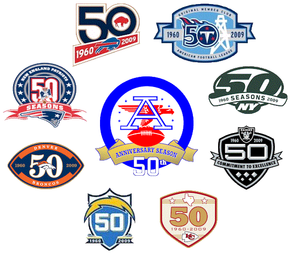 Celebrate the 50th Anniversary of the American Football League